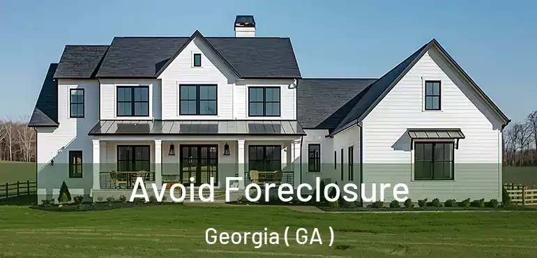  Avoid Foreclosure Georgia ( GA )