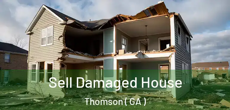  Sell Damaged House Thomson ( GA )
