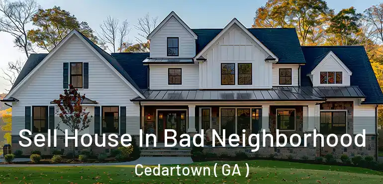  Sell House In Bad Neighborhood Cedartown ( GA )