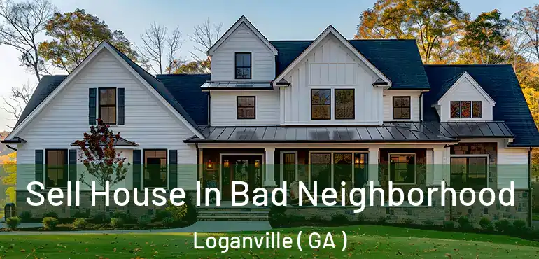  Sell House In Bad Neighborhood Loganville ( GA )
