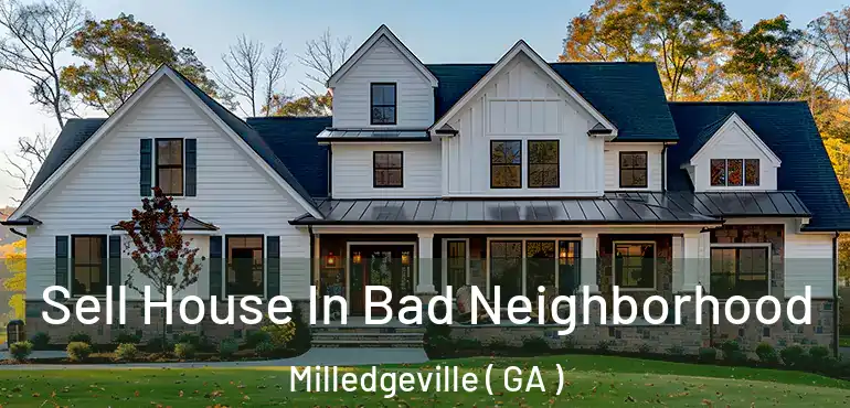  Sell House In Bad Neighborhood Milledgeville ( GA )