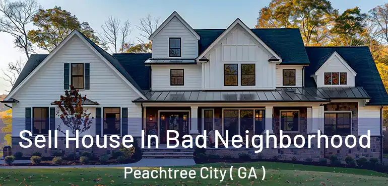  Sell House In Bad Neighborhood Peachtree City ( GA )