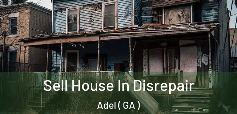  Sell House In Disrepair Adel ( GA )