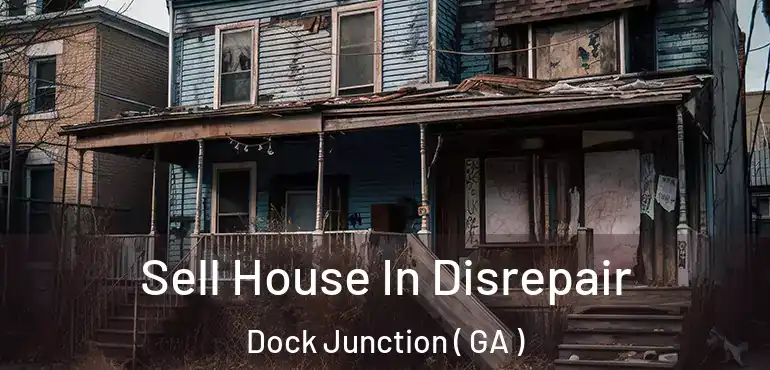  Sell House In Disrepair Dock Junction ( GA )