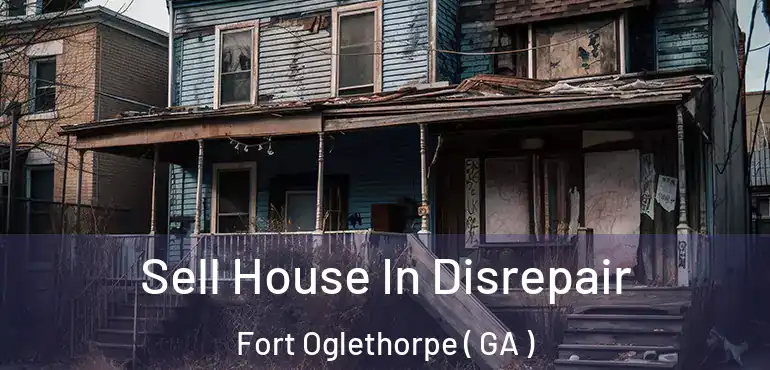  Sell House In Disrepair Fort Oglethorpe ( GA )