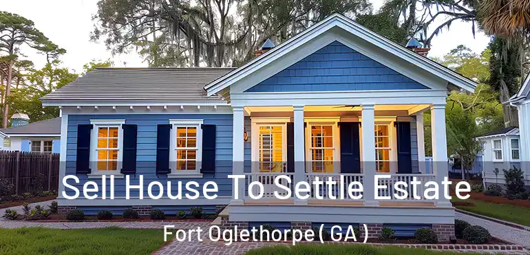  Sell House To Settle Estate Fort Oglethorpe ( GA )
