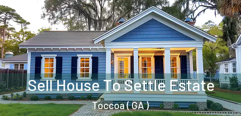  Sell House To Settle Estate Toccoa ( GA )