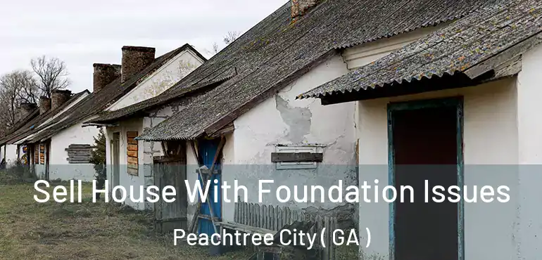  Sell House With Foundation Issues Peachtree City ( GA )