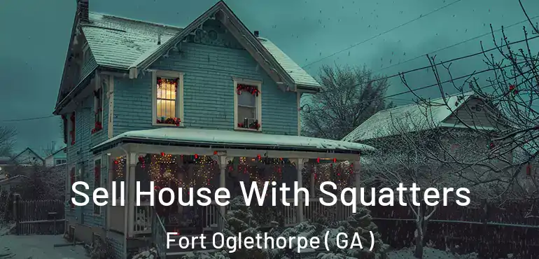  Sell House With Squatters Fort Oglethorpe ( GA )