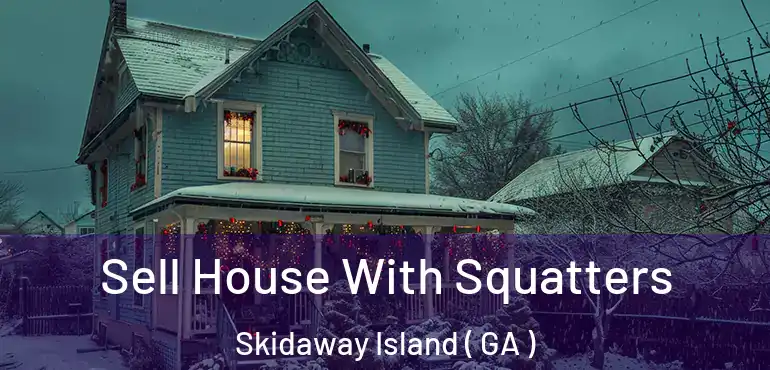  Sell House With Squatters Skidaway Island ( GA )