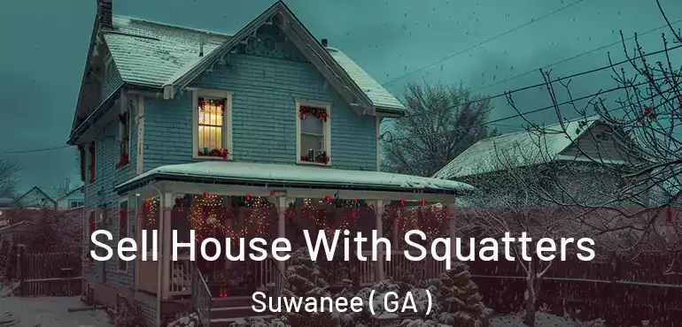  Sell House With Squatters Suwanee ( GA )