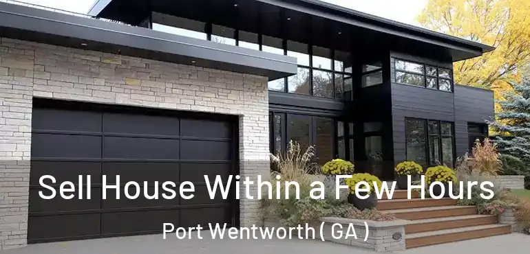  Sell House Within a Few Hours Port Wentworth ( GA )