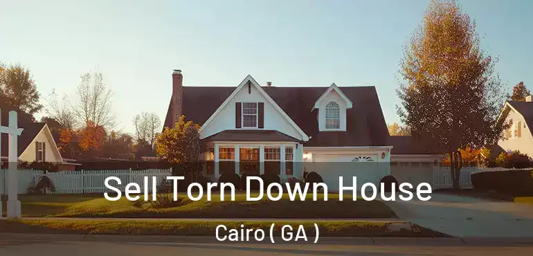  Sell Torn Down House Cairo ( GA )