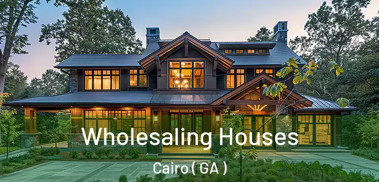  Wholesaling Houses Cairo ( GA )