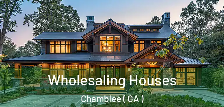  Wholesaling Houses Chamblee ( GA )