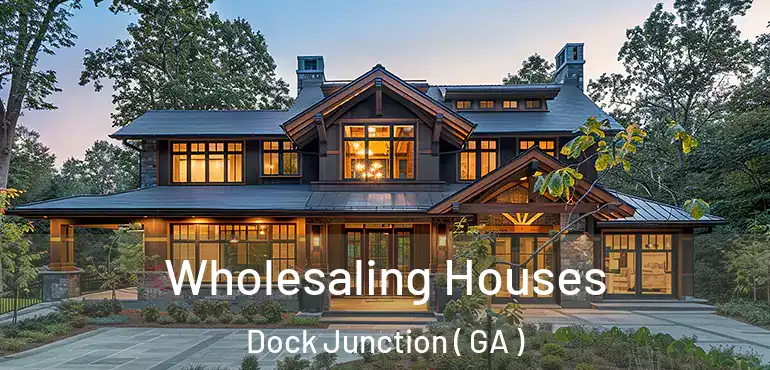 Wholesaling Houses Dock Junction ( GA )