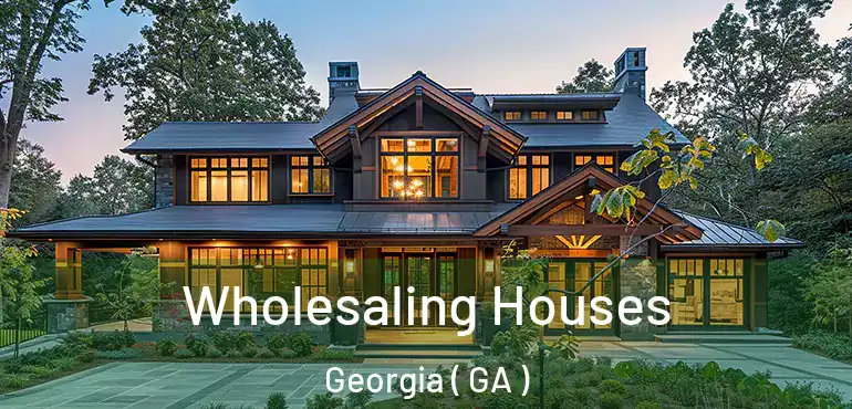  Wholesaling Houses Georgia ( GA )