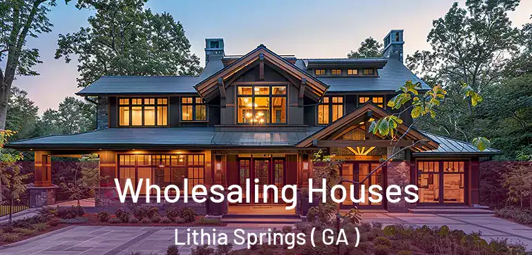  Wholesaling Houses Lithia Springs ( GA )