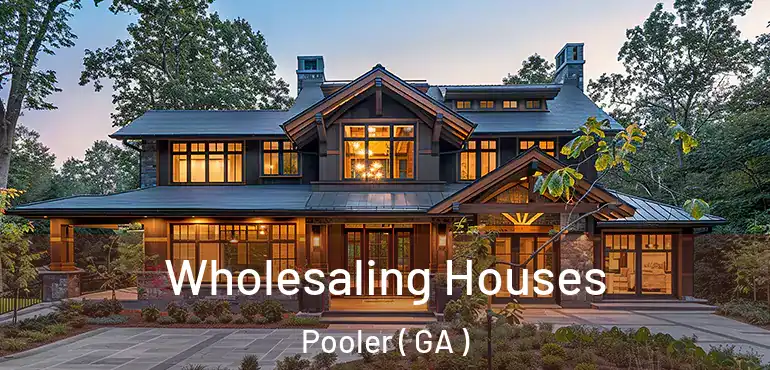  Wholesaling Houses Pooler ( GA )