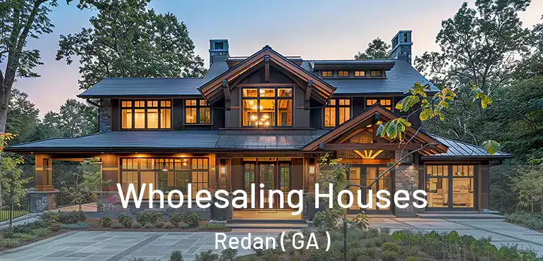  Wholesaling Houses Redan ( GA )
