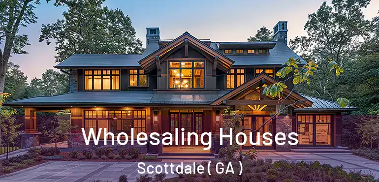  Wholesaling Houses Scottdale ( GA )