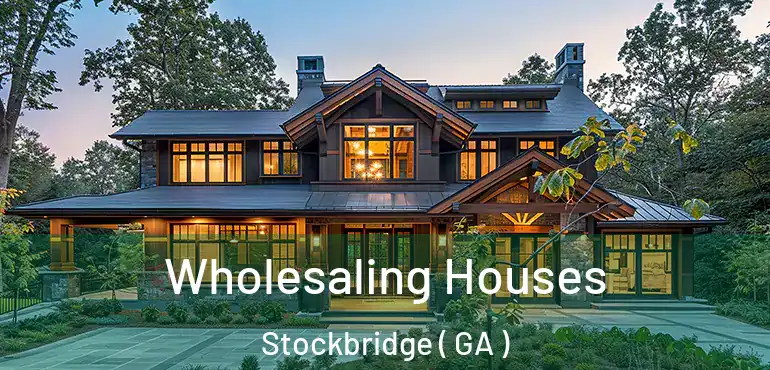  Wholesaling Houses Stockbridge ( GA )