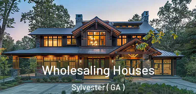 Wholesaling Houses Sylvester ( GA )