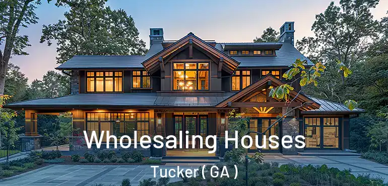  Wholesaling Houses Tucker ( GA )