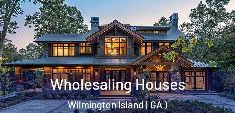  Wholesaling Houses Wilmington Island ( GA )